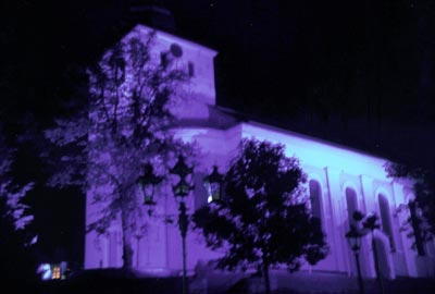 light installation in Lüdenscheid